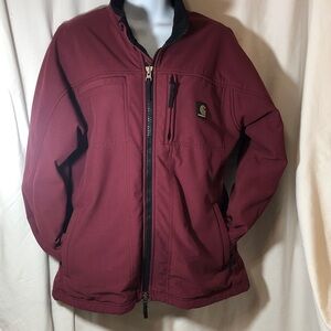 Carhartt Men's Deep Red Performance Jacket, Size M